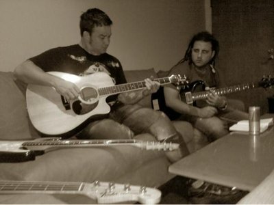Andrew & Corey Lowery Working On Tracks At The Mix Room In L.A.