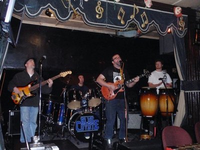 full band at Lark Tavern 11-2009