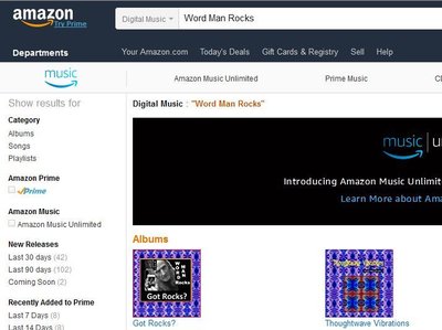 Word Man Rocks on Amazon Music - And the Amazon music App Rocks!