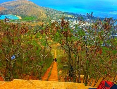 Beautiful hiking trail..ðŸŒŠðŸ—»ðŸŒ´..