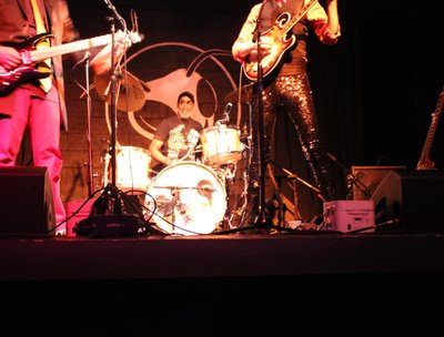 Lateef Kareem on drums