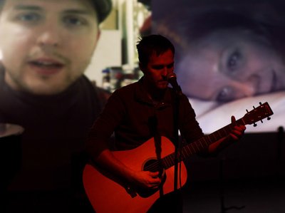Still from Greencard Wedding's indie rock musical