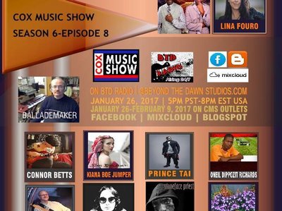 cox music show i am on it from time to time