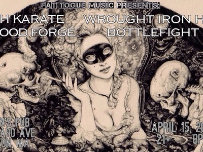 Flyer for our 4/15/17 show at O'Brien's Pub in Allston, MA. 