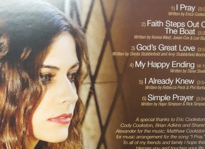 The new CD is here! Get "I Pray" today.