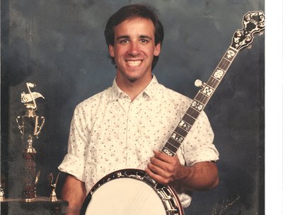 1987 - 19 years old - Winning the National Banjo Championship