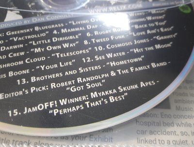 CD from March 2017 Relix mag
