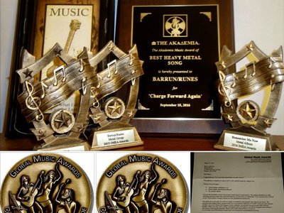 Our 6 International Awards the last 3 years