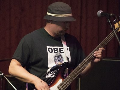 Brian Keane on Bass. From O'Brien's Pub in Allston 4/15/17