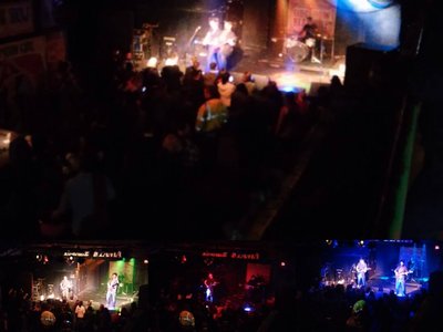 Packed room - Opening for Scott Stapp in 2016