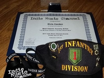 Great Time at the Indie Music Channel Awards ARTIST OF THE YEAR CLASSIC COUNTRY