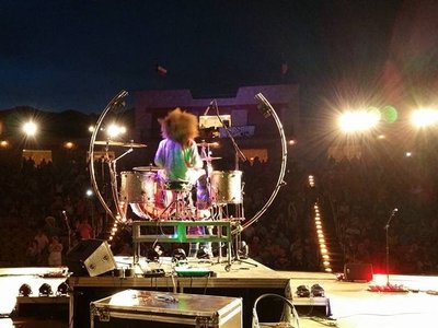 behind the kit