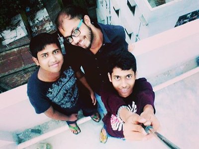 Adda with fans.. :)