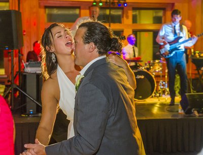 Wedding at Jennette's Pier. Photo: Brook Mayo #obxliveband #outerbanksband #livemusic