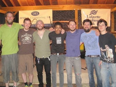 Trouble City 2010 lineup from Sunn Inn Courtyard