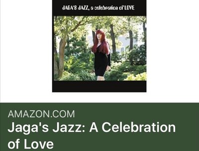 Check out my CD JAGA's Jazz a celebration of love on iTunes and AmazonðŸ˜˜