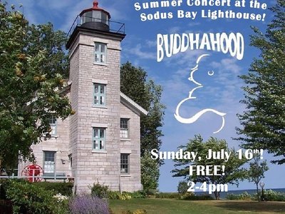 Sun, July 16th Buddhahood Summer Concert at the Sodus Bay Lighthouse!