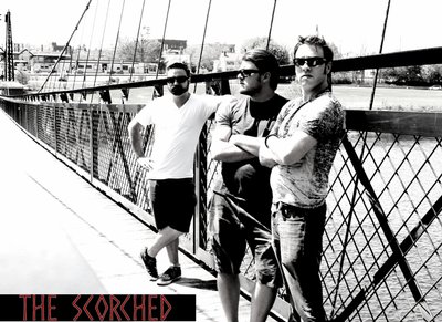 The Scorched group walking bridge photo