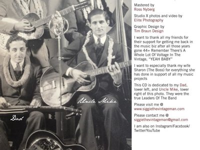 Siggie The Vintage Man photo