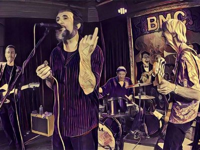 The Set Up Kings at Balcony Music Club, New Orleans, LA.-  May 2017. Photo by Rick Moore