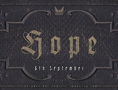 TOBY DOPE - HOPE [New Album Release 6th September 2017]