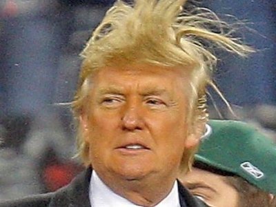 Hope his clown hair turns grey!