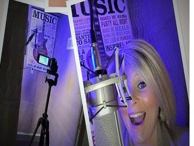 Katie E In the Studio