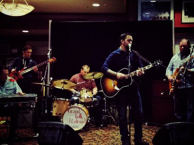 Bill Shuren & The Cavalry @ The Patchogue Theatre in 2014 with Skip Krevens on Pedal Steel