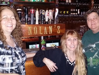 The "JANE GANG" at Nolan's Irish pub, Cocoa Beach