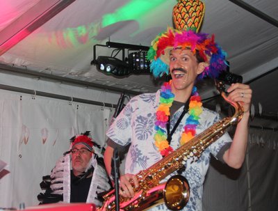 Shakey shakey, sax pineapple head