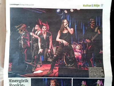Newspaper clipping, February 2017