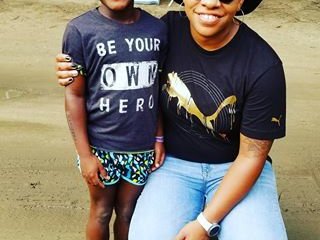 hanging out with one of my littlest fans yesterday at the #wildgoosefestival