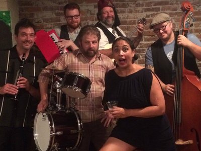 Backstage at Spin the Bottle