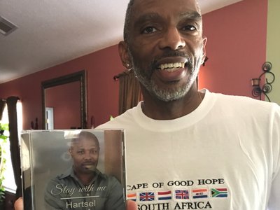 Robert with my CD