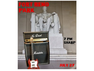 No Dead Monsters at Fort Reno Park