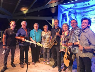 Band members following #Commemorate48 Concert at URJ Olin-Sang-Ruby Union Institute, Summer 2017  