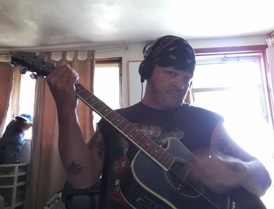 Practicing for my show in Chicago August 12th