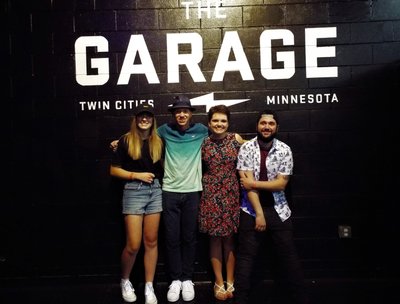 Gordy Garris with Allie Maas, Madalyn, and Of Brighter Skies