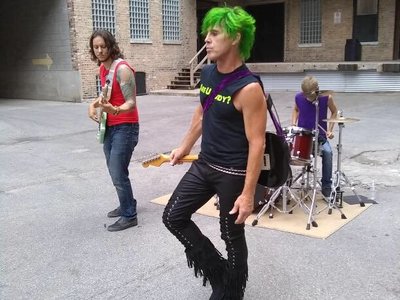 Day 1 of video shoot 4 Jupiter In Velvet's song I'm So Ready