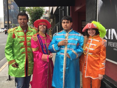 The Anglomaniacs Tribute/BeatlesMagical Tribute at The Whisky-A-Go-Go in Hollywood, California 2017.
