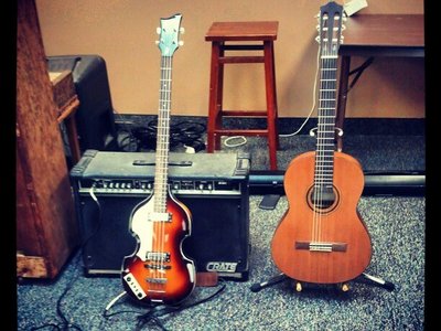 Early Anglomaniacs Paul & John solo show circa 2012.