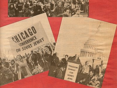 Freedom Sunday for Soviet Jewry in Washington, D.C. December 6, 1987, band at lower right  ... 