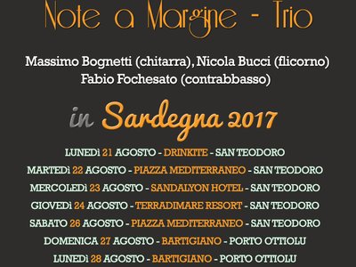 NAM - Note a Margine - Trio - Mediterranean Tour - Sardegna