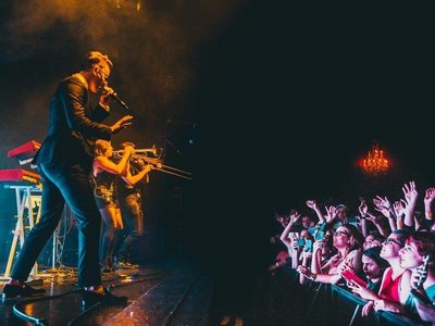 Horns w Lemaitre at the El Rey
