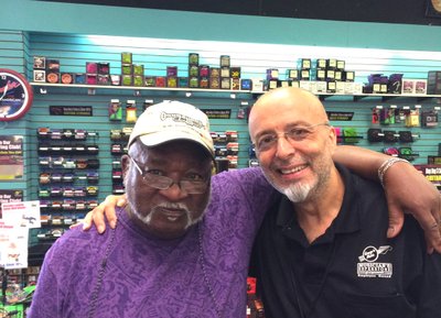 with Charles Dennis ,BB King guitarist for 20 years...