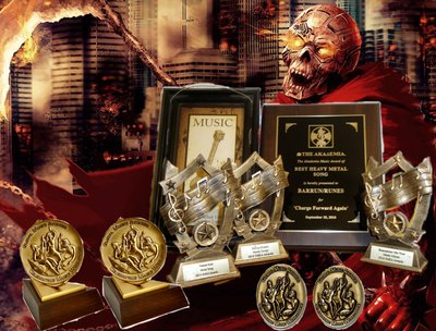 Our 8 International Music Awards in the last 3 1/2 Years !!!!!!