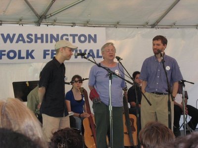 Dan with brother Ken Schatz and mother Nancy King