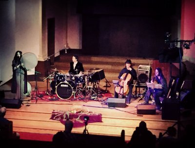 Equinox Concert w/Ariana Saraha, James Hoskins, Scott Bears. Boulder. Sep2017. Photo: Sean Ingoldsby