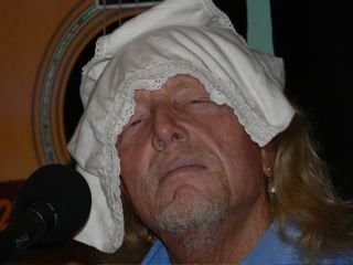 SOMEWHERE WITH SOME WOMAN'S KNICKERS ON MY HEAD