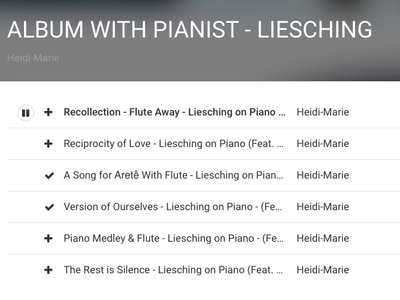Collaborations with Pianist Liesching